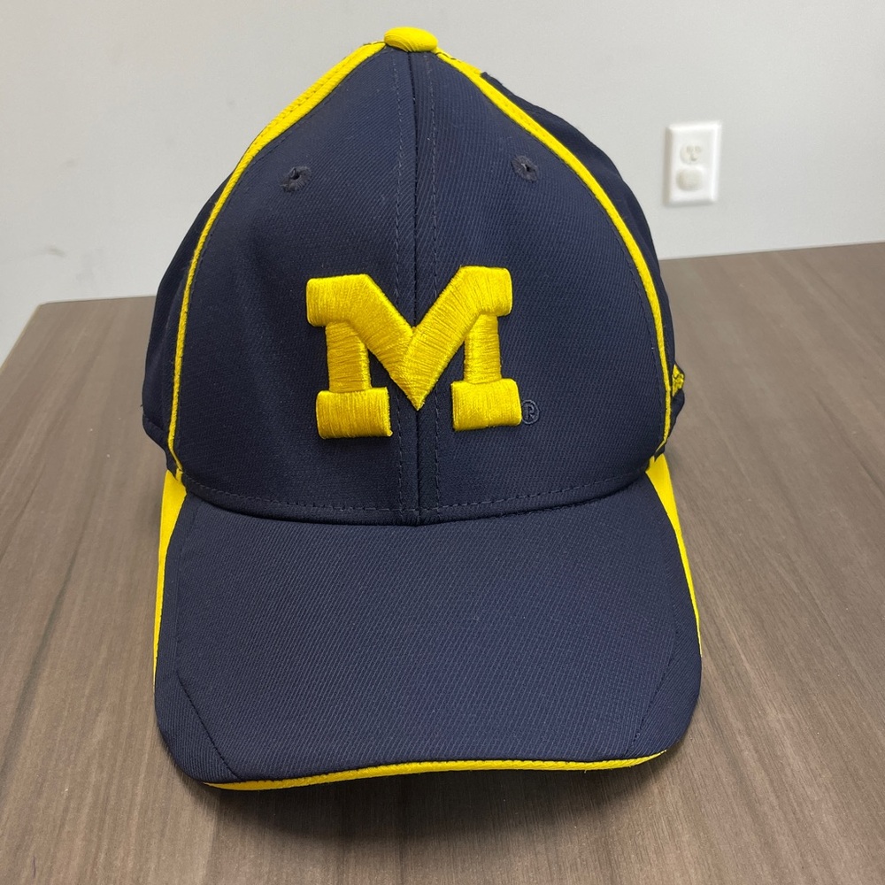 Navy and Yellow Cap with M Logo